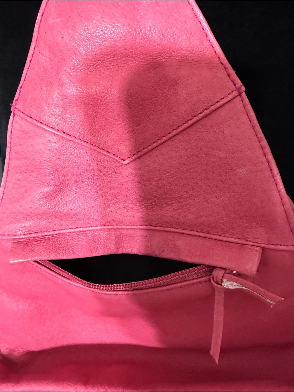 Nina Donna crossbody pink bag hidden pocket - Picture 4 of 9